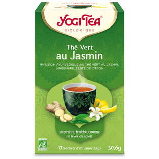 Thé Vert Jasmin Bio x 17