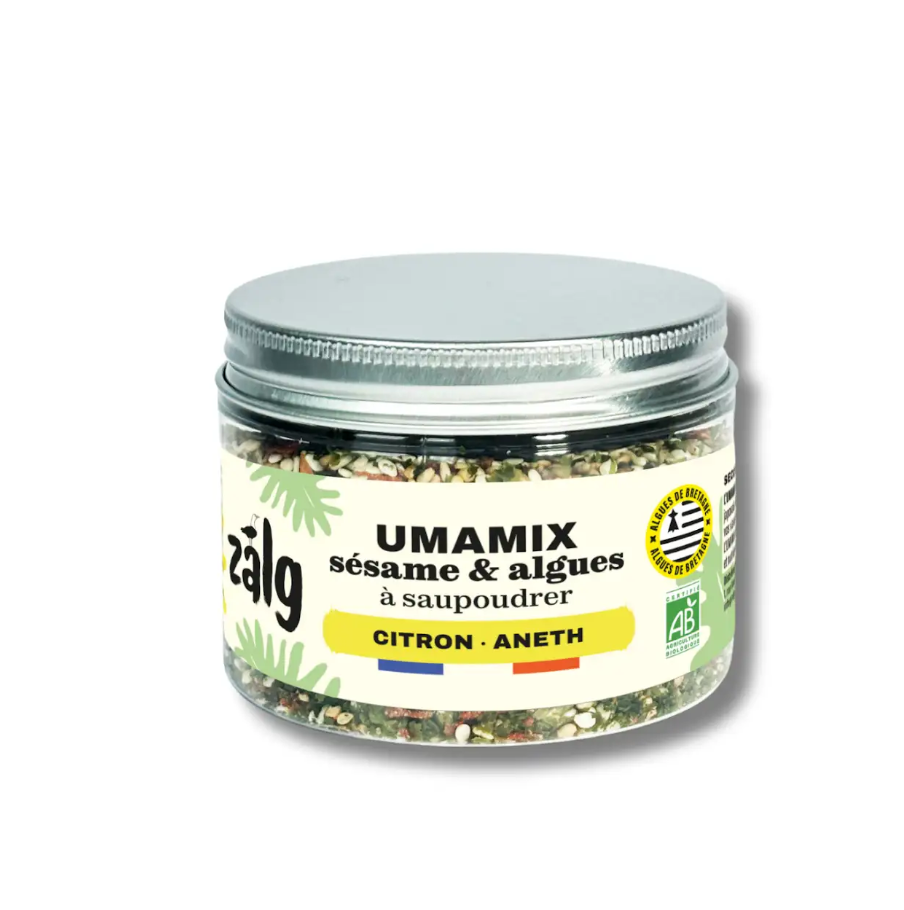 Mix sésame et algues citron aneth bio