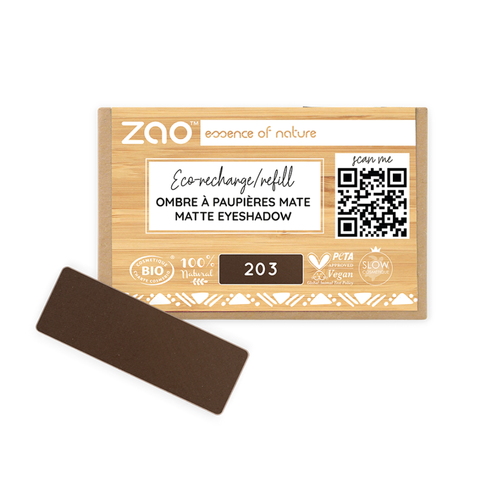 Ombre à paupières 203 brun foncé