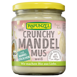 Bio Crunchy Mandelmus weiß