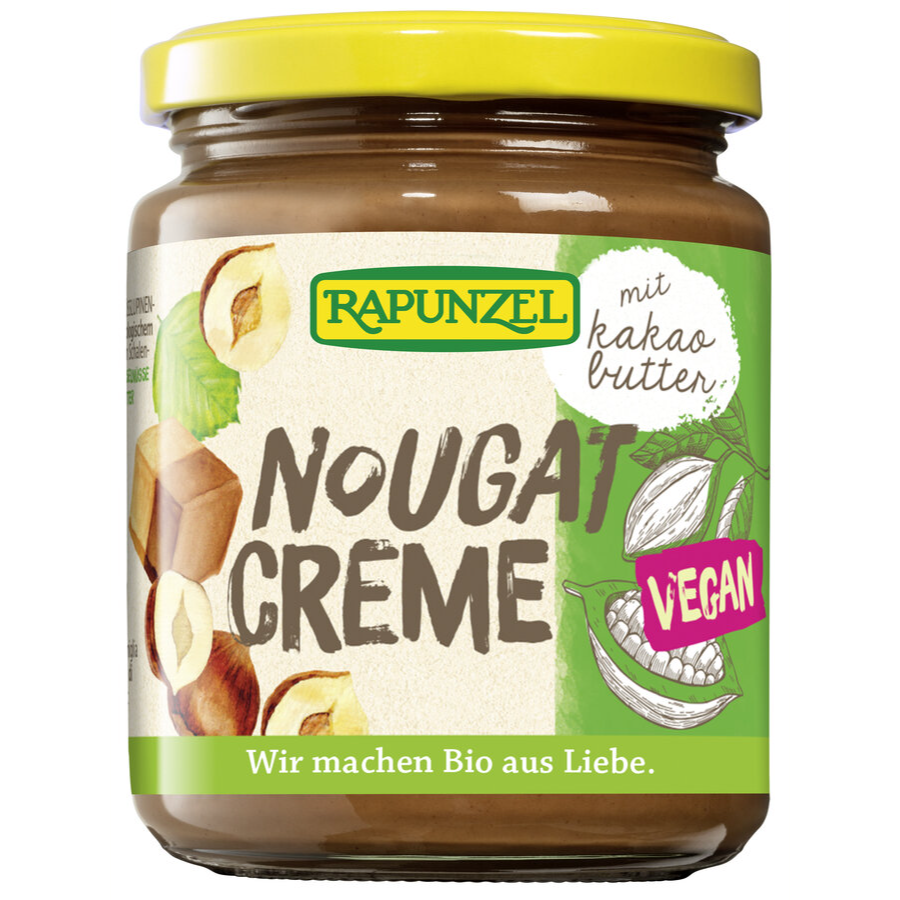 Bio Nougat-Creme mit Kakaobutter