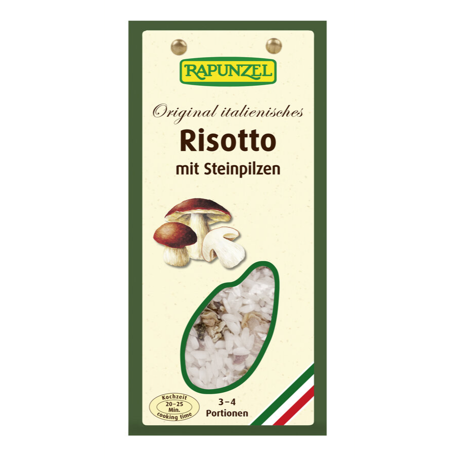 Bio Risotto mit Steinpilzen