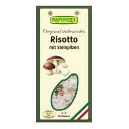 Bio Risotto mit Steinpilzen