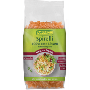Bio Spirelli aus roten Linsen